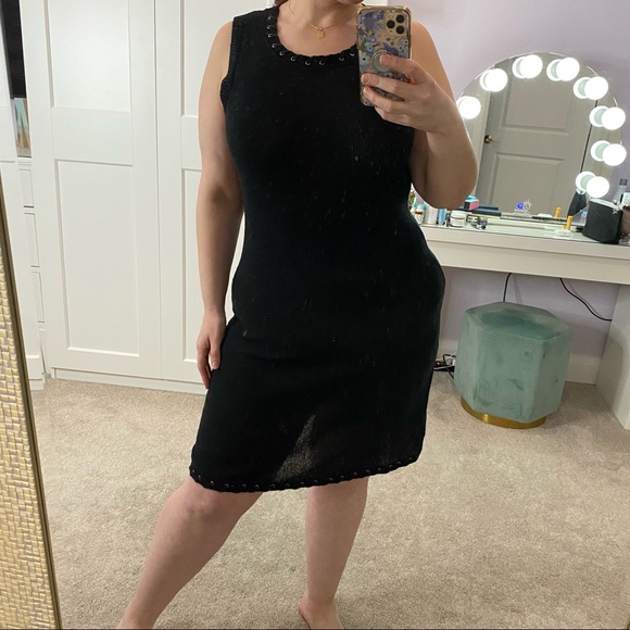 Yesta Knitted Tank Shift Dress - Picture 6 of 8